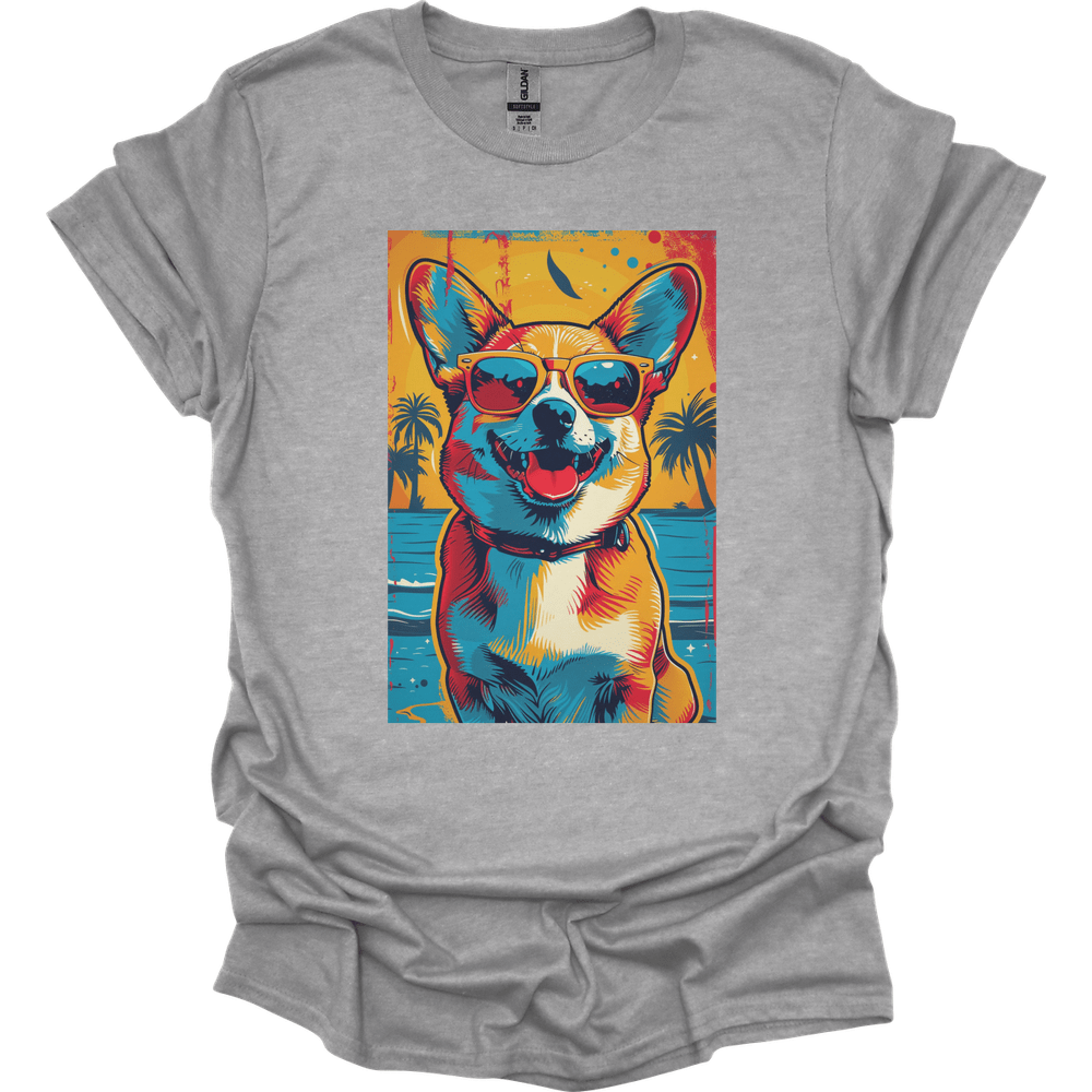 Pembroke Welsh Corgi - Summer Dog T-Shirt