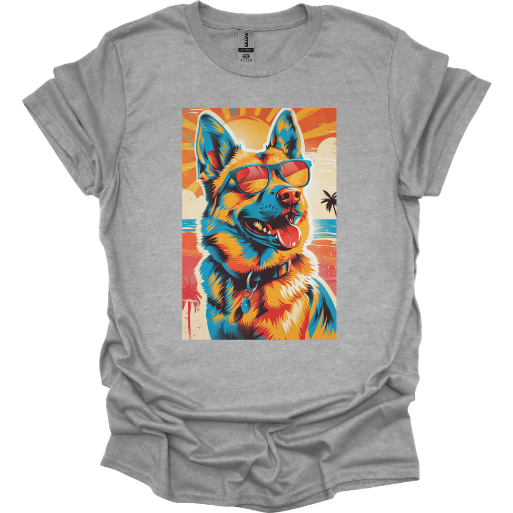 German Shepherd - Summer Dog T-Shirt