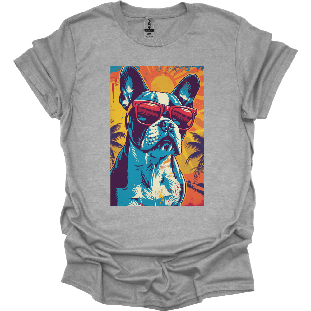 Boston Terrier - Summer Dog T-Shirt
