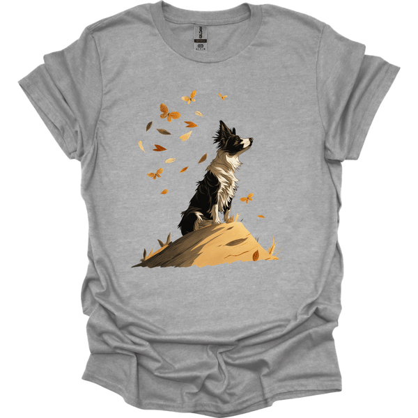 Border Collie - Fall Dog T-Shirt