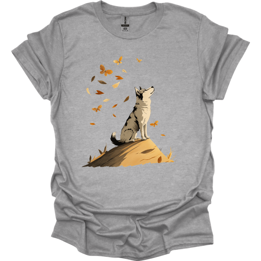 Siberian Husky - Fall Dog T-Shirt