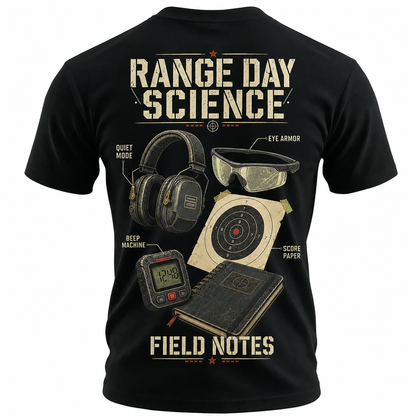 Range Day Science Field Notes Men's Graphic T-Shirt