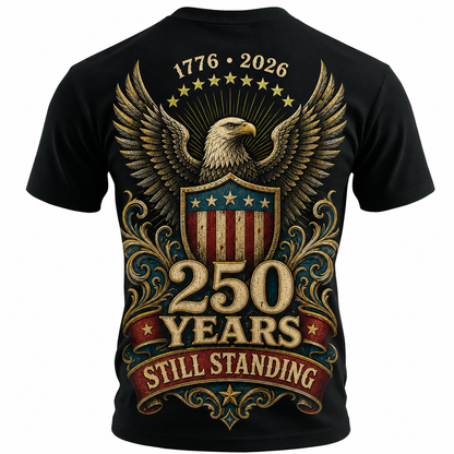 250 Years Still Standing American Eagle Men's T-Shirt