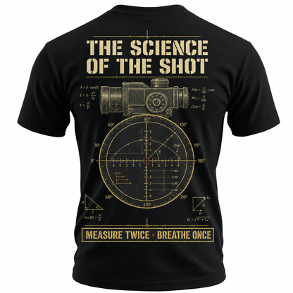 The Science of the Shot Optics Diagram Men's T-Shirt