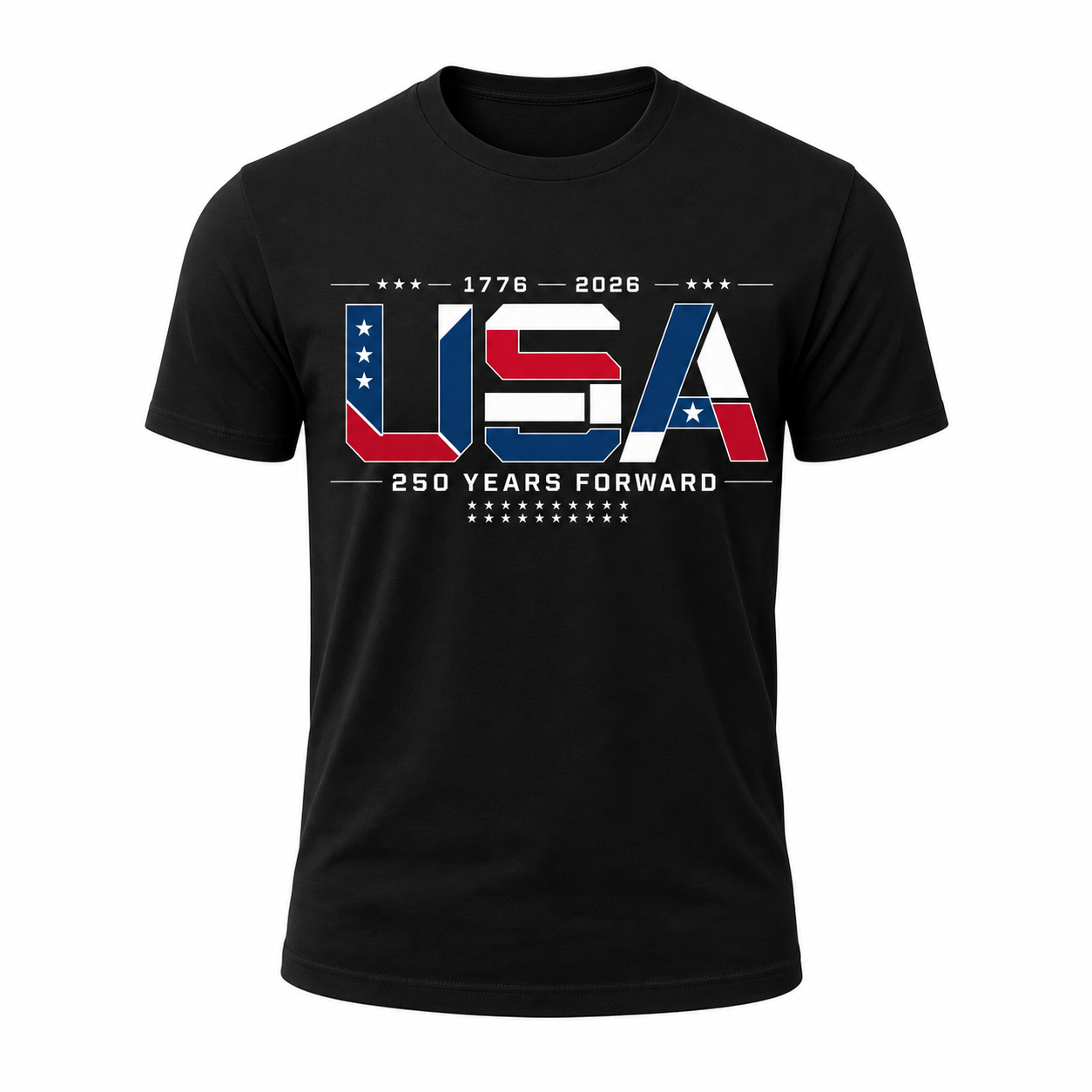 USA 250 Years Forward Men's Graphic T-Shirt