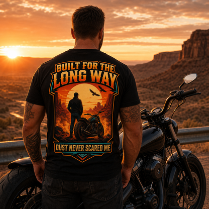 Built for the Long Way Motorcycle Men's T-Shirt