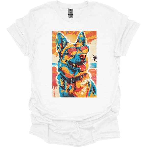 German Shepherd - Summer Dog T-Shirt