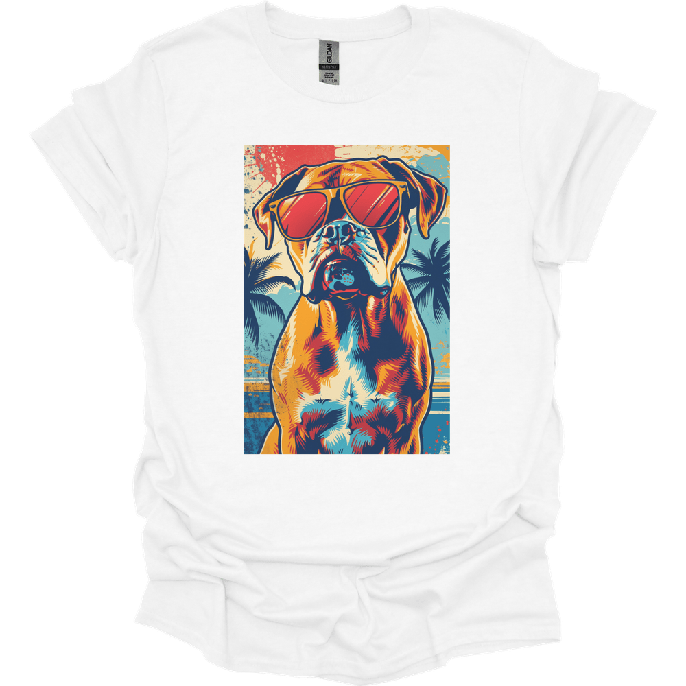 Boxer - Summer Dog T-Shirt