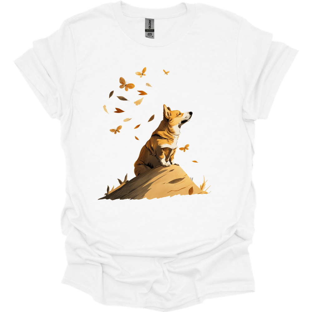 Corgi - Fall Dog T-Shirt