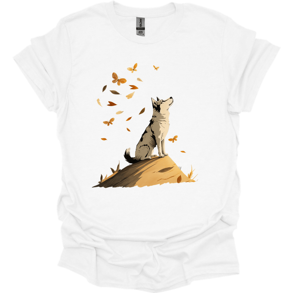 Siberian Husky - Fall Dog T-Shirt