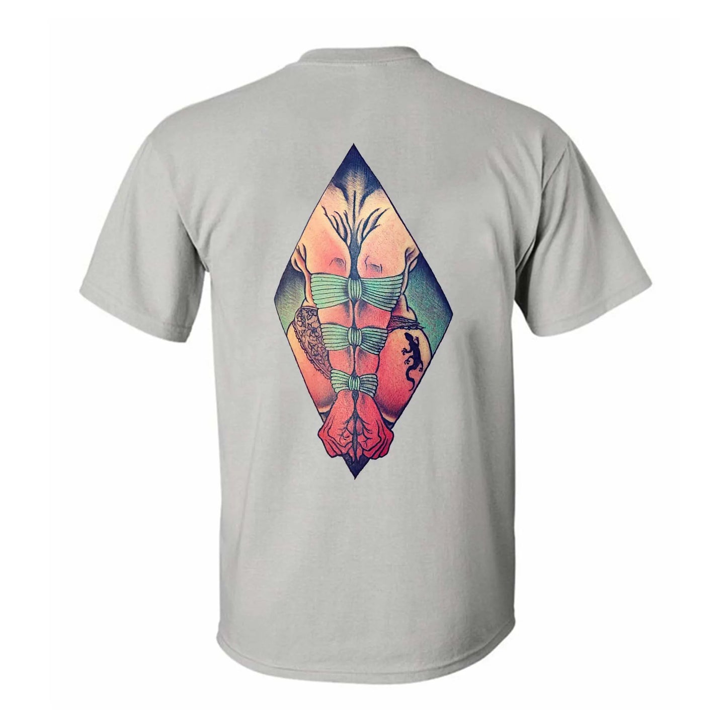 Bondage Nude Printed Men's T-shirt