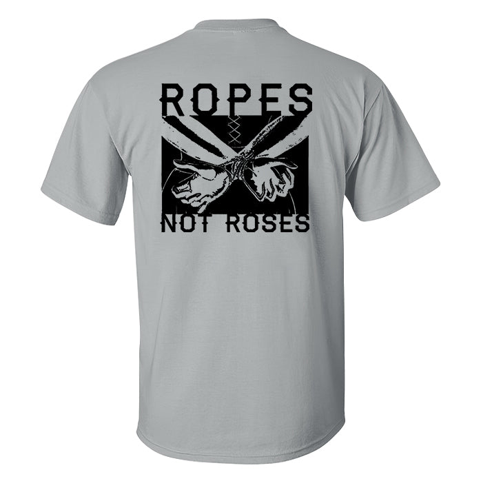 Ropes Not Roses Printed Men's T-shirt