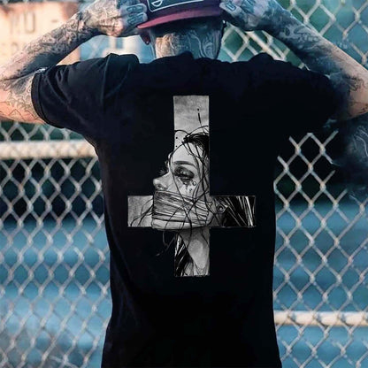 Love Is Smothered Printed Men's T-shirt