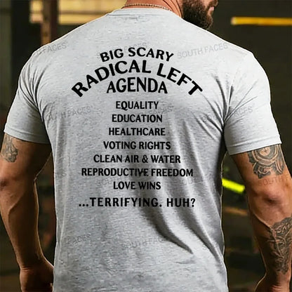 Big Scary Radical Left Agenda Human Rights Activist T-shirts