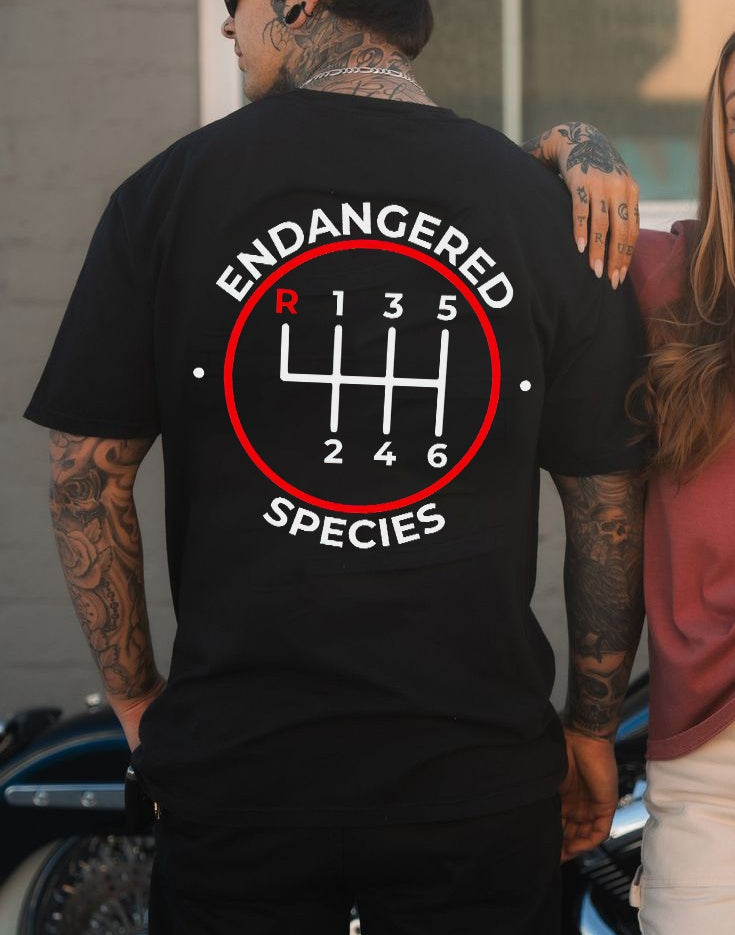 Endangered Species Printed Men's T-Shirt