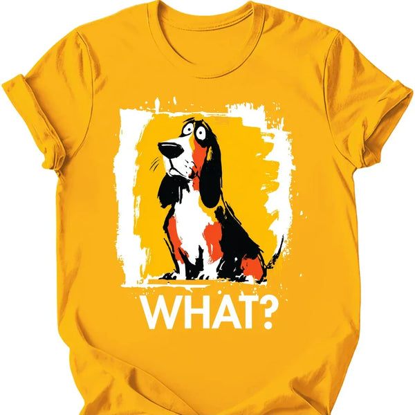 Basset Hound - What Dog T-Shirt