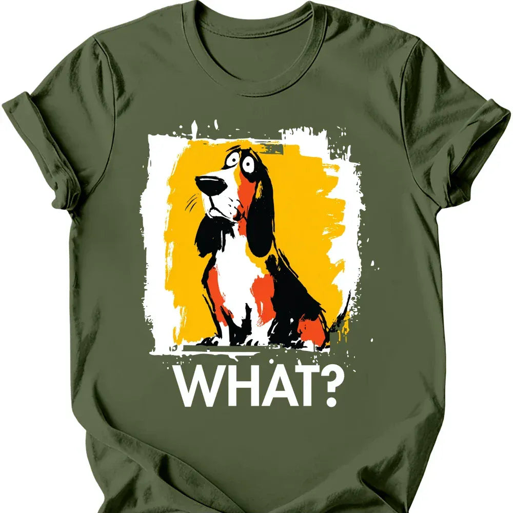 Basset Hound - What Dog T-Shirt