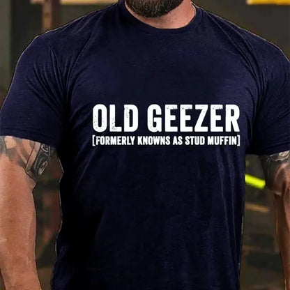 Old Geezer Formerly Known As Stud Muffin T-Shirt Graphic T-Shirt