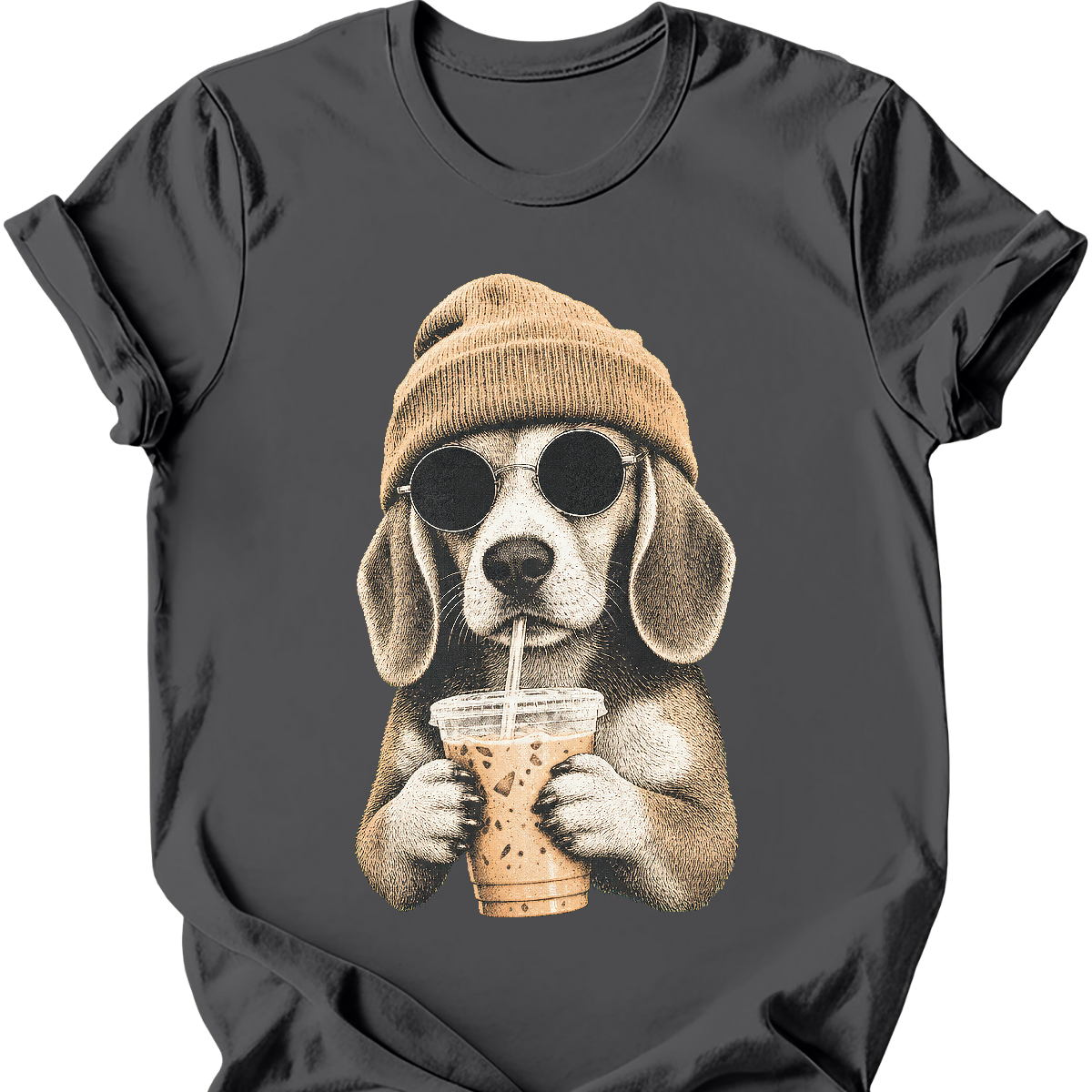 Beagle - Hipster Dog T-Shirt