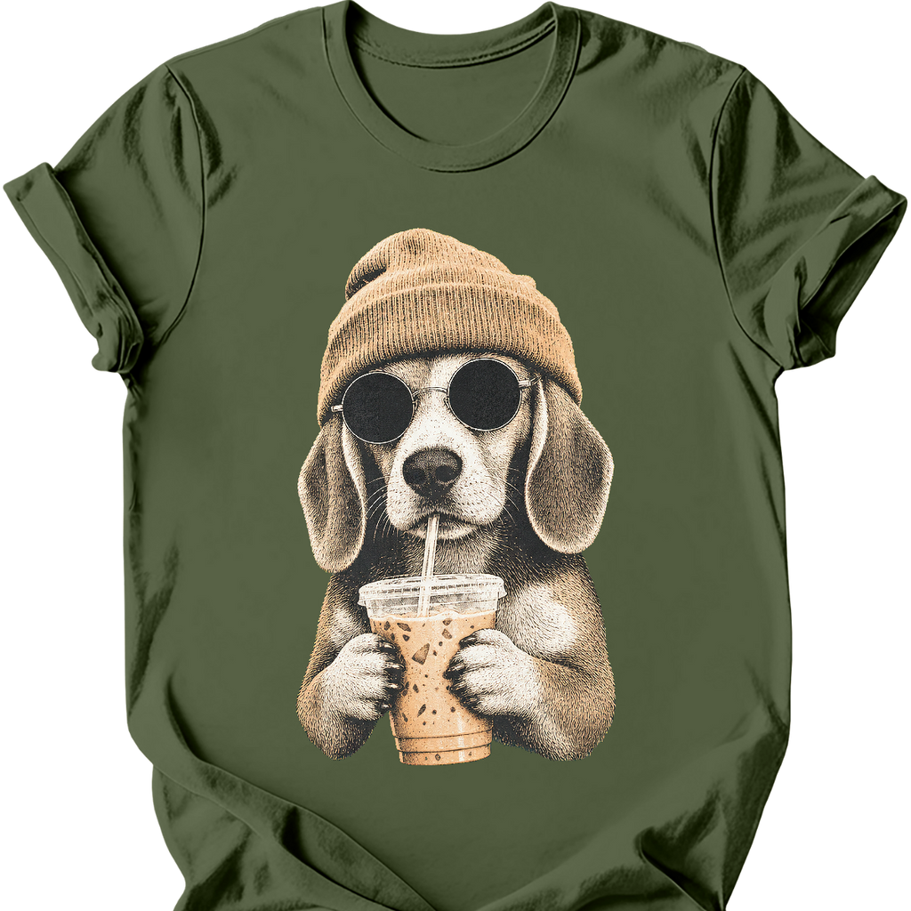 Beagle - Hipster Dog T-Shirt