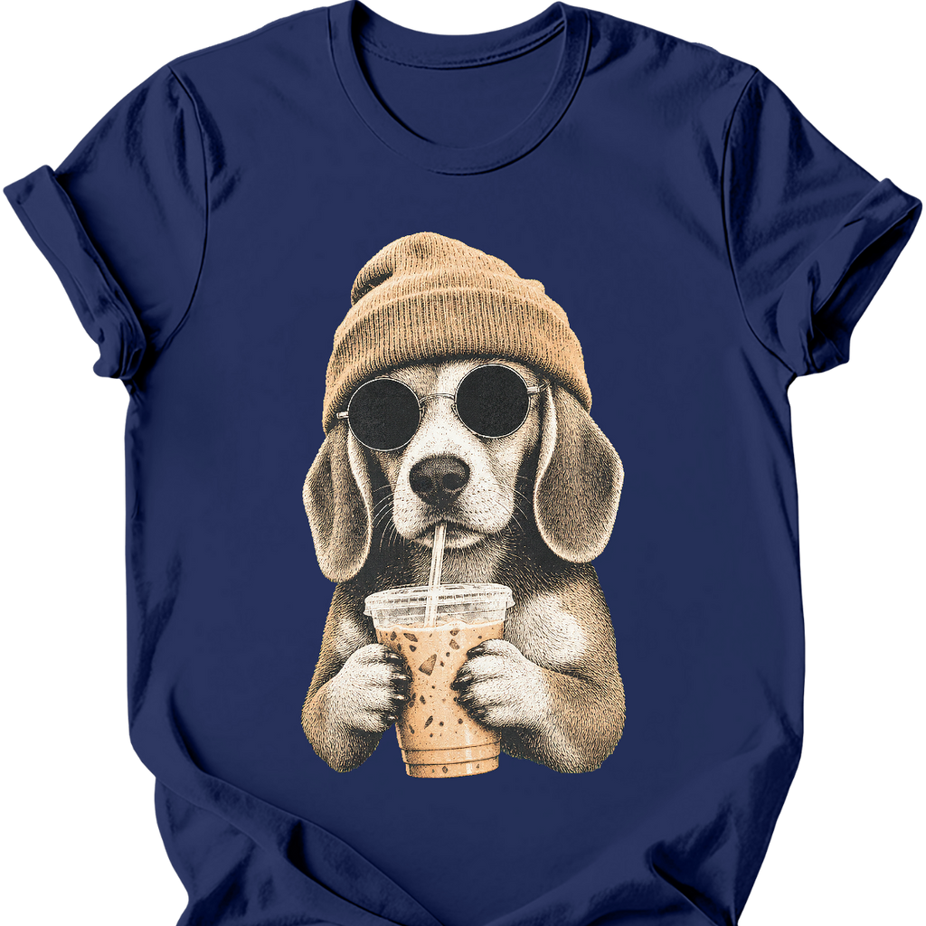 Beagle - Hipster Dog T-Shirt