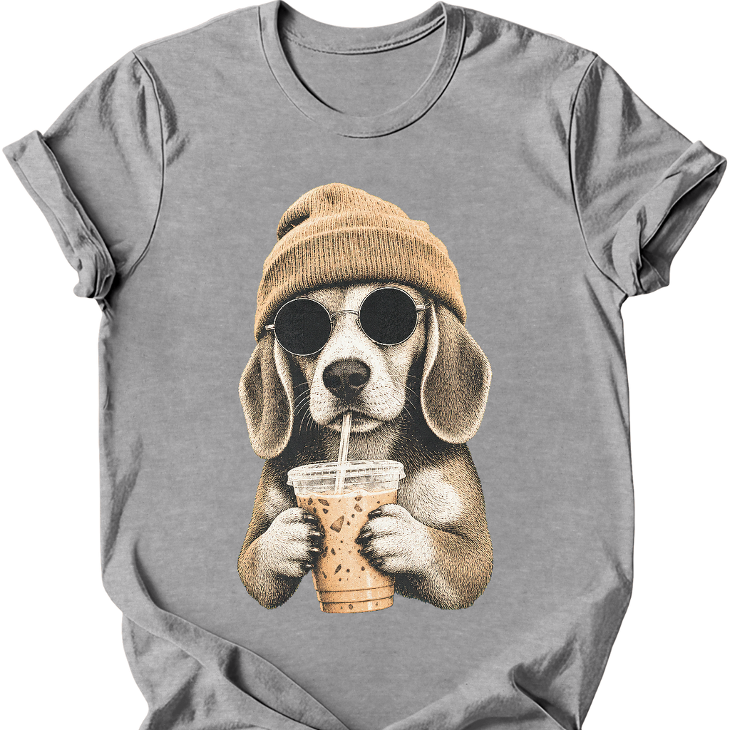 Beagle - Hipster Dog T-Shirt