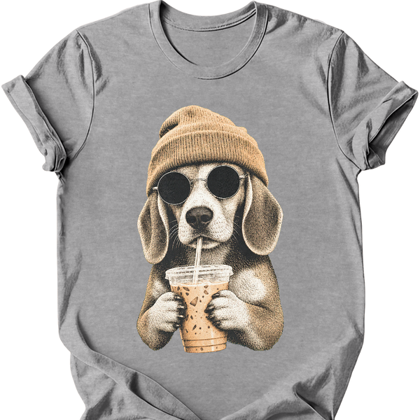 Beagle - Hipster Dog T-Shirt