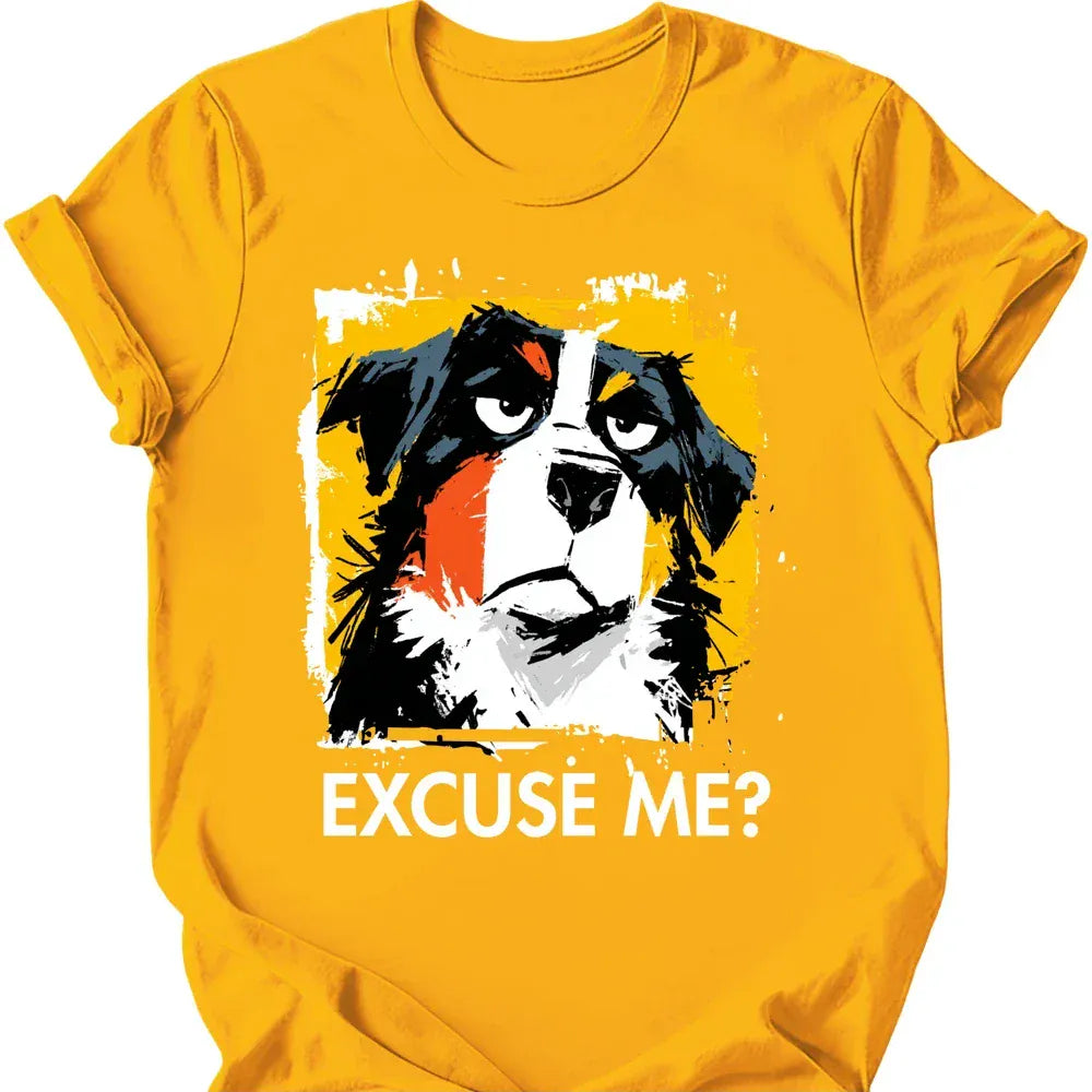 Bernese Mountain Dog - Excuse Me Dog T-Shirt