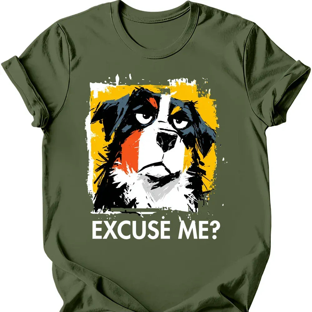 Bernese Mountain Dog - Excuse Me Dog T-Shirt