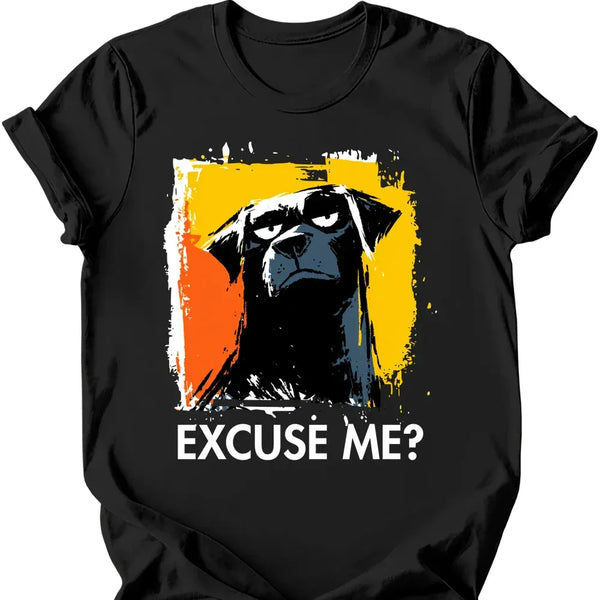 Black Labrador - Excuse Me Dog T-Shirt