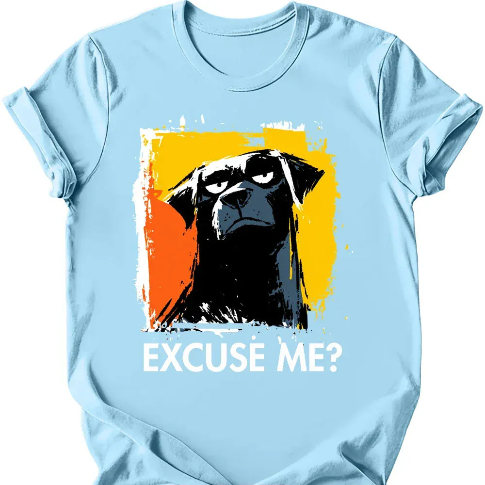 Black Labrador - Excuse Me Dog T-Shirt