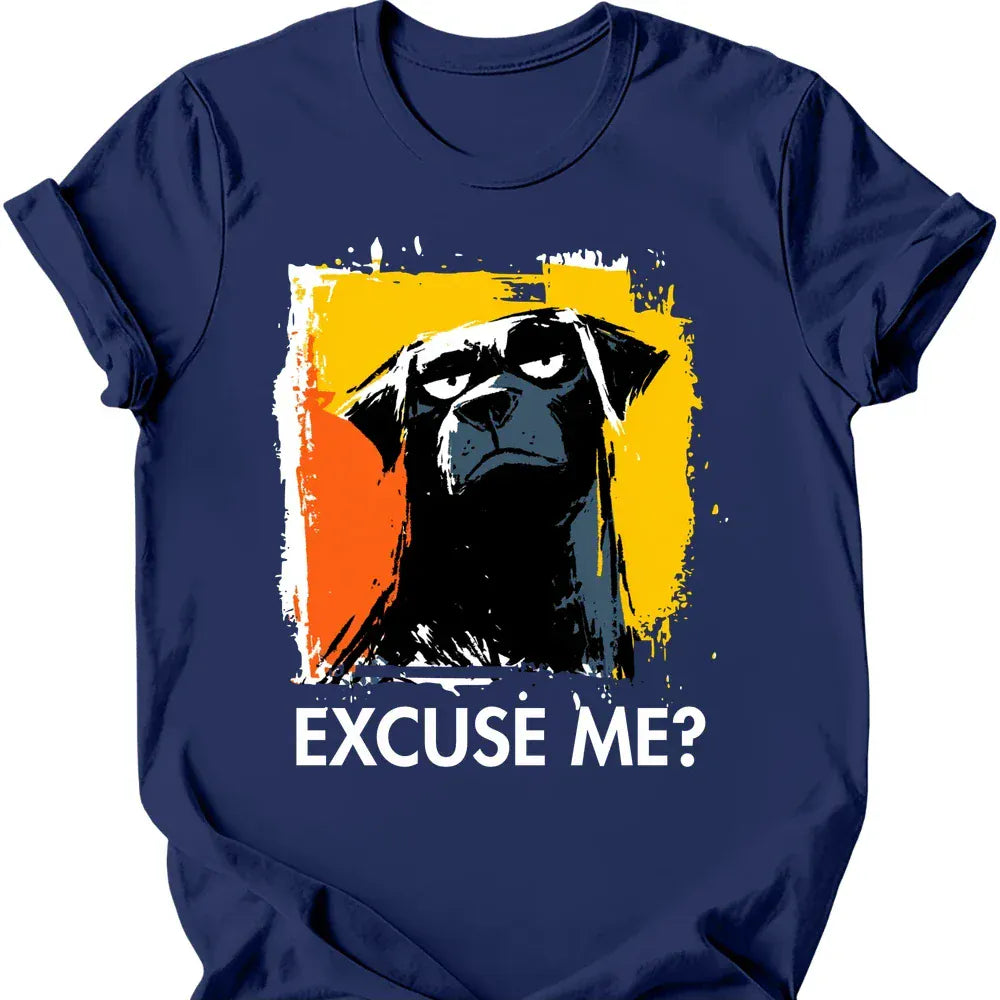 Black Labrador - Excuse Me Dog T-Shirt Main image