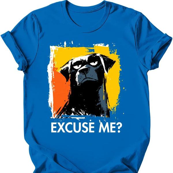 Black Labrador - Excuse Me Dog T-Shirt