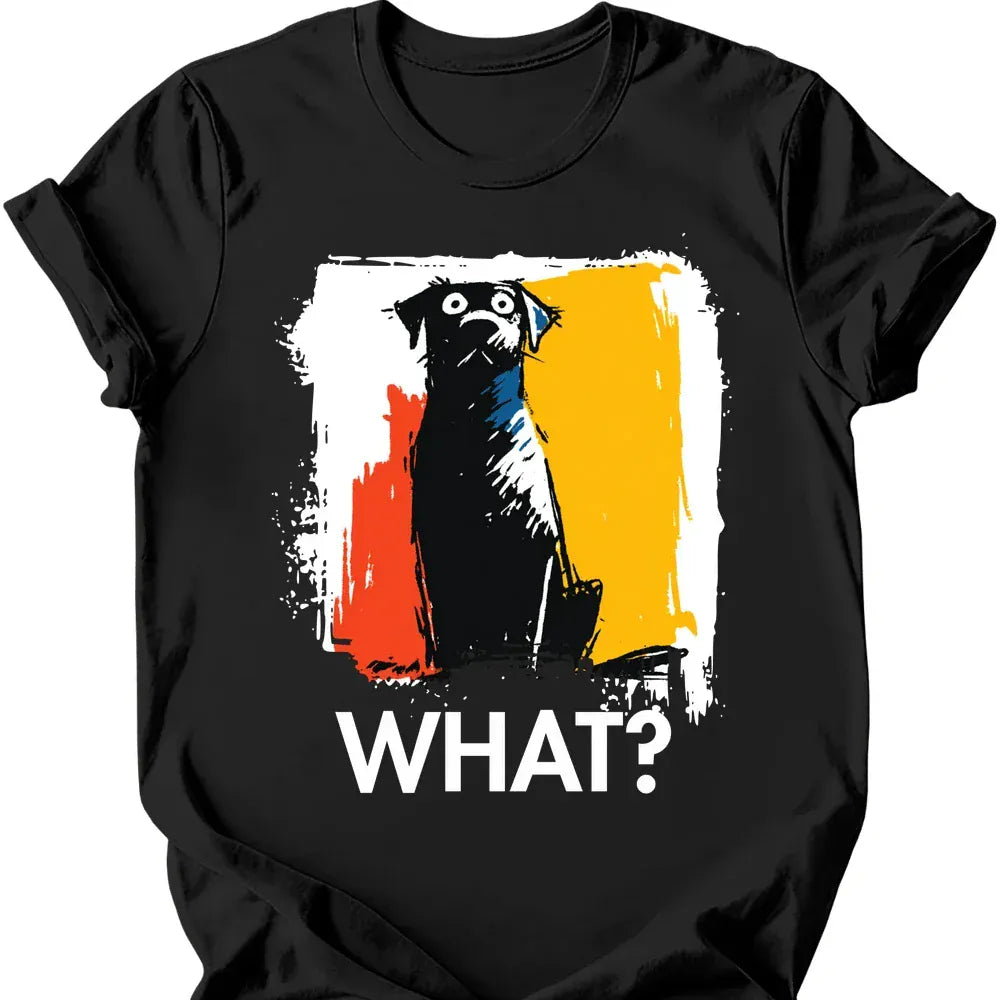 Black Labrador - What Dog T-Shirt Secondary image