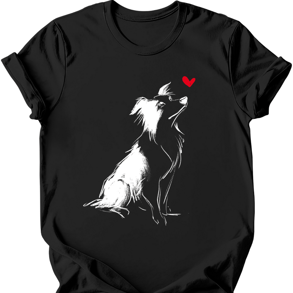 Border Collie - Sketch Dog T-Shirt