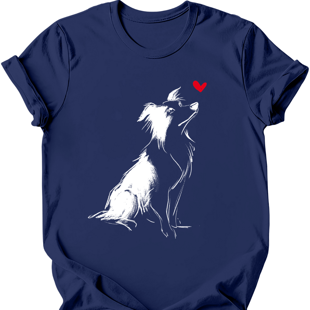 Border Collie - Sketch Dog T-Shirt