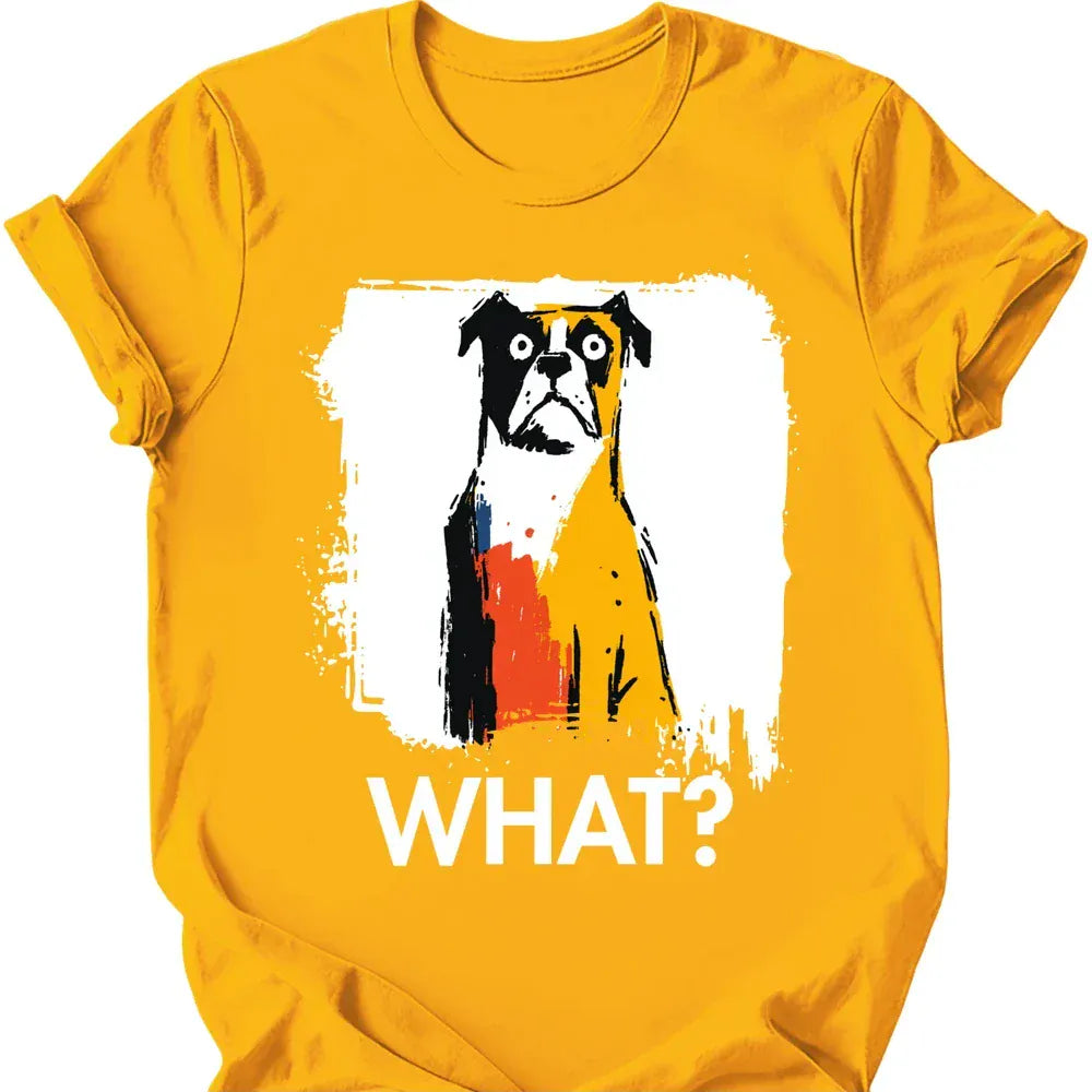 Boxer - What Dog T-Shirt