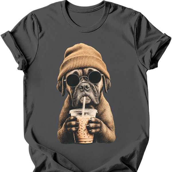 Boxer - Hipster Dog T-Shirt