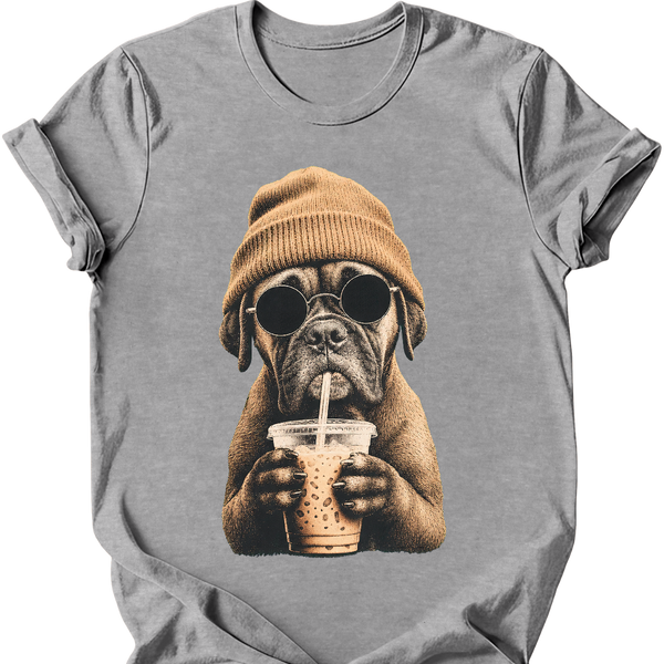 Boxer - Hipster Dog T-Shirt