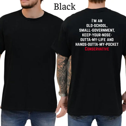 Conservative Old School Vintage Graphic T-Shirt
