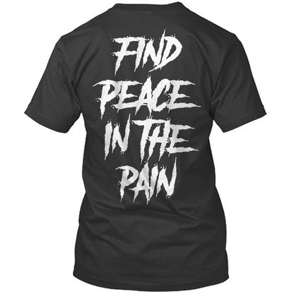 Find Peace In The Pain Men's Crew Neck T-shirt