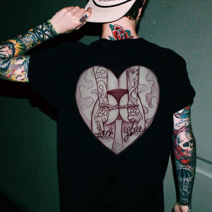 Handcuff You Printed Men's T-shirt