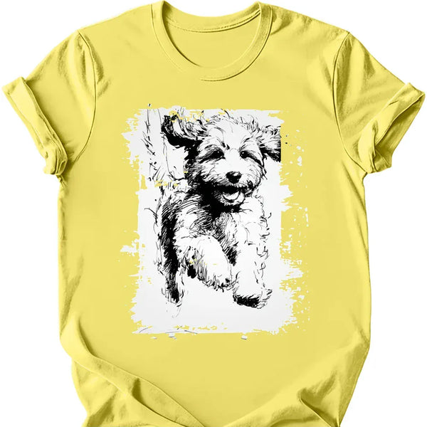 Cavapoo - Running Dog T-Shirt