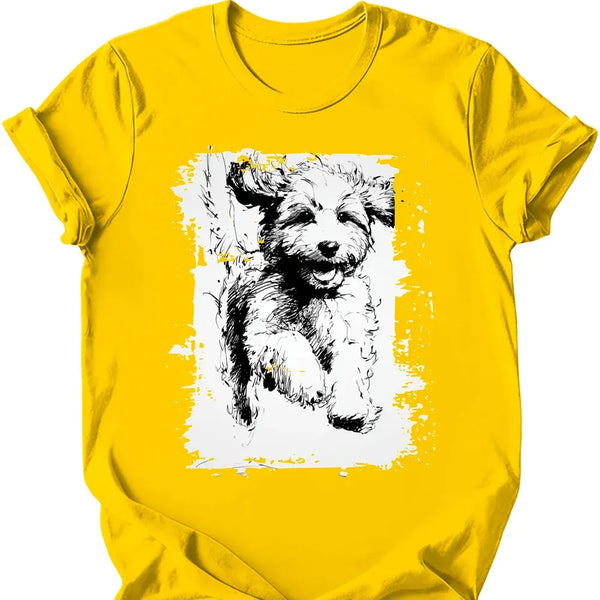Cavapoo - Running Dog T-Shirt