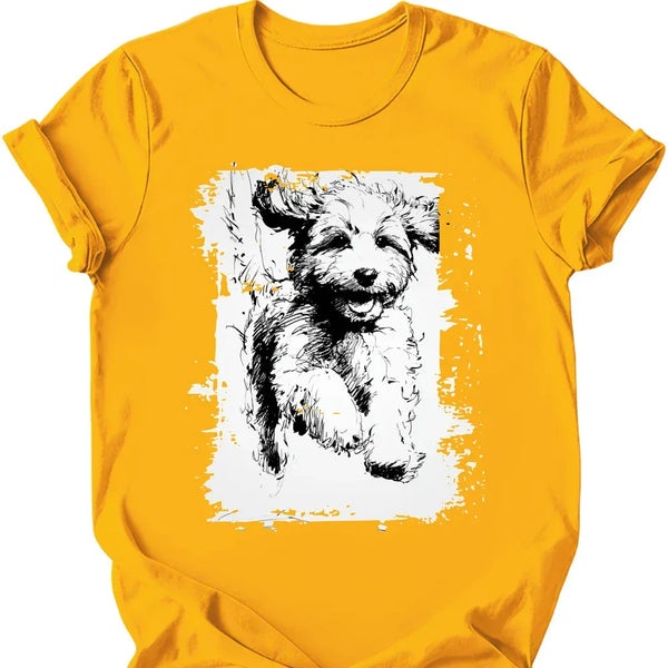Cavapoo - Running Dog T-Shirt