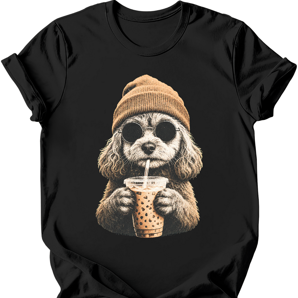 Cavapoo - Hipster Dog T-Shirt Secondary image