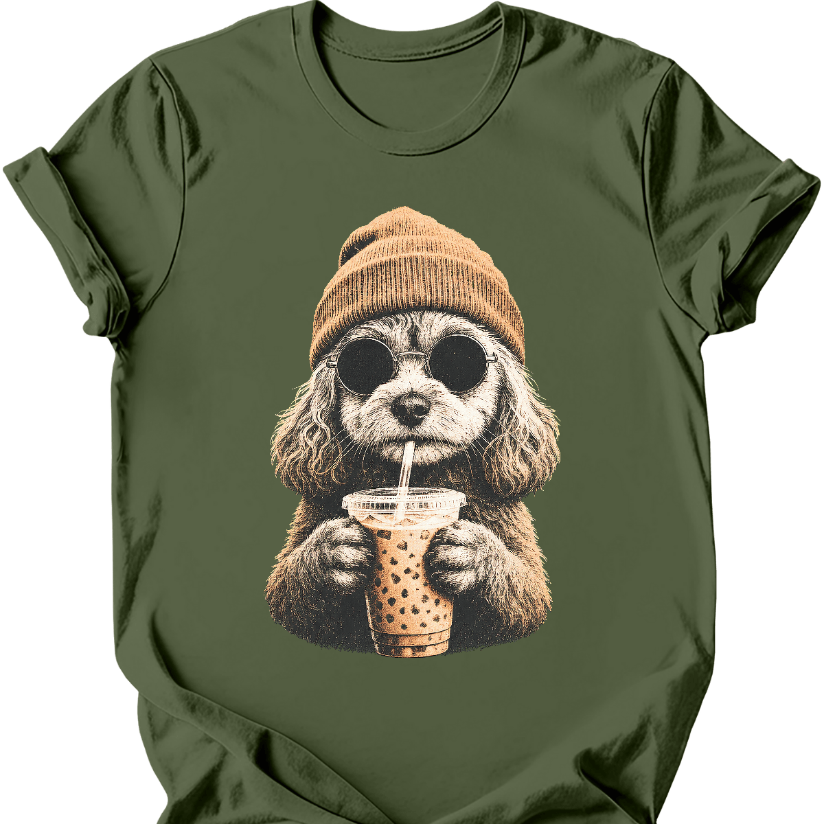 Cavapoo - Hipster Dog T-Shirt Main image