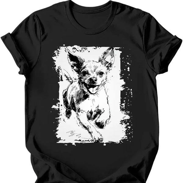 Chihuahua - Running Dog T-Shirt