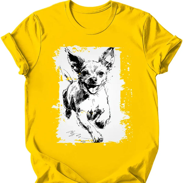 Chihuahua - Running Dog T-Shirt