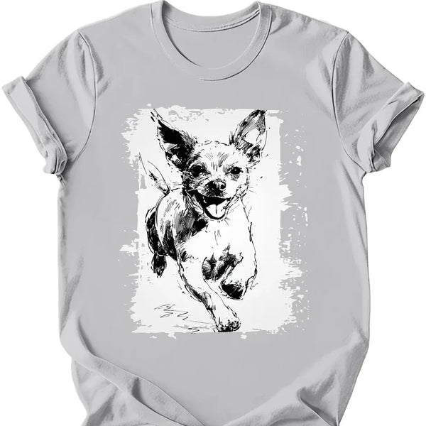 Chihuahua - Running Dog T-Shirt